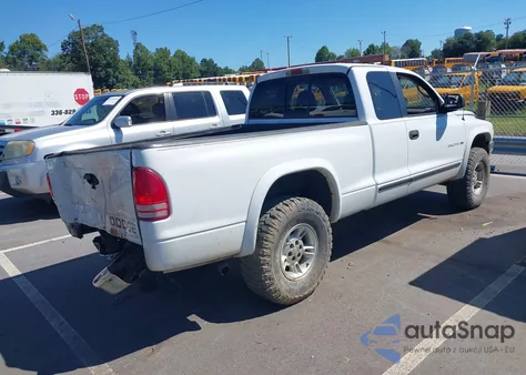 2002 Dodge Dakota Slt из США, поврежденный, VIN 1B7GG42N32S508920